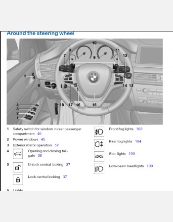 bmw x6 2014 owners manual